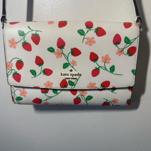 Kate Spade Strawberry and Floral Crossbody Bag - Picture 2 of 7